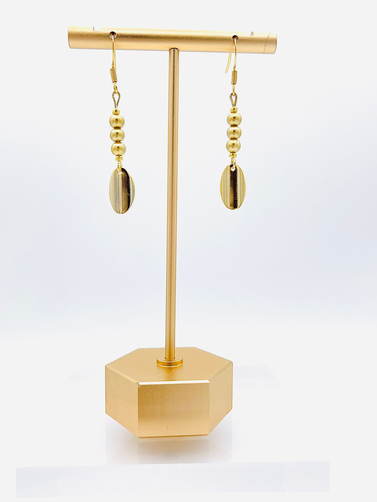 Gold Reflective Dangles